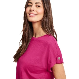 Pink Cotton T-Shirt