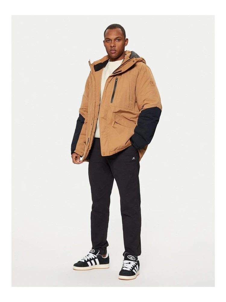 Brown Polyester Parka alternative