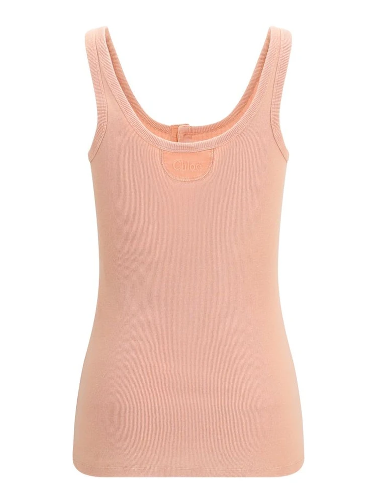 Multicolor Cotton Sleeveles T-Shirt alternative