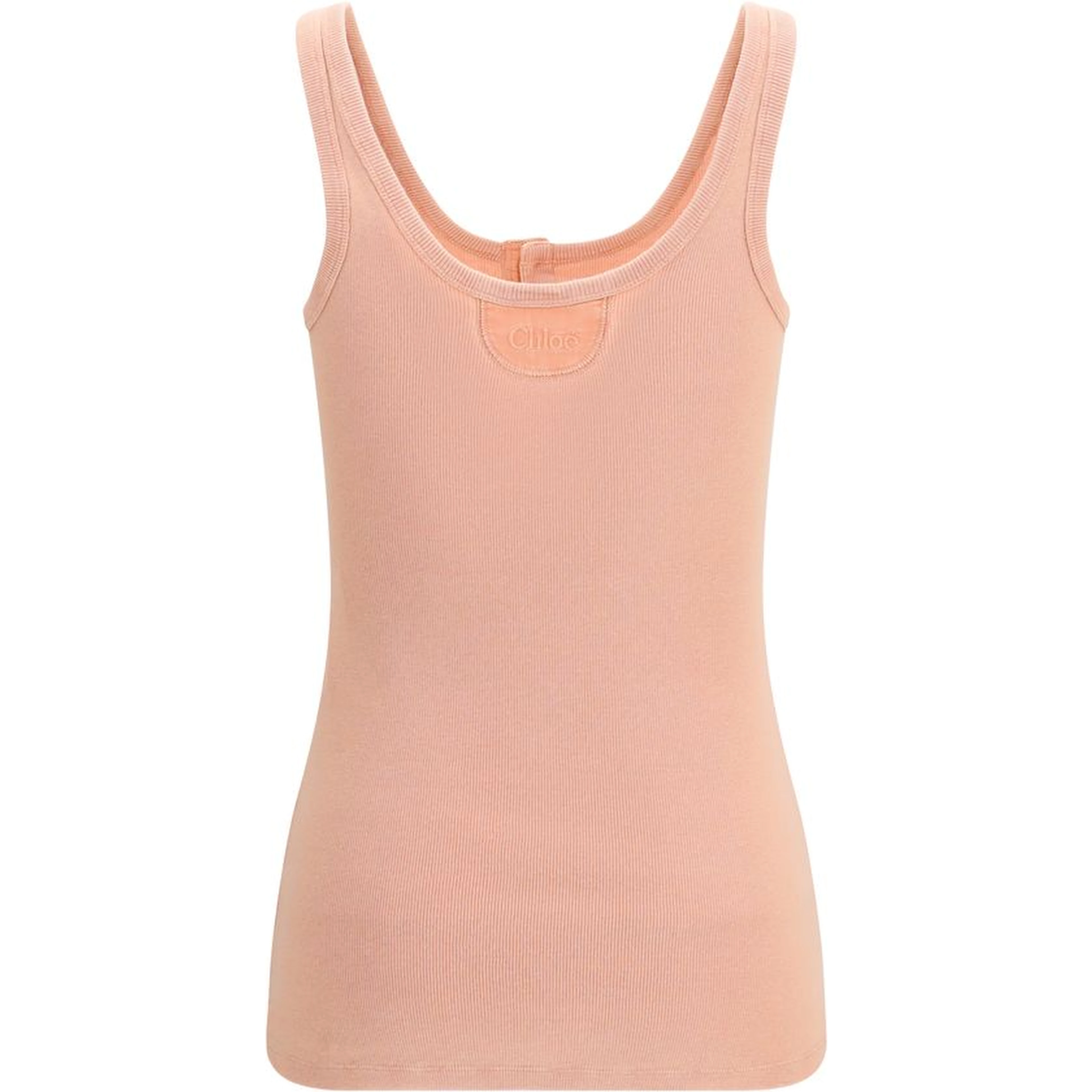 Multicolor Cotton Sleeveles T-Shirt