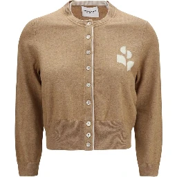 Beige Cotton Cardigan