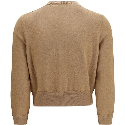 Beige Cotton Cardigan