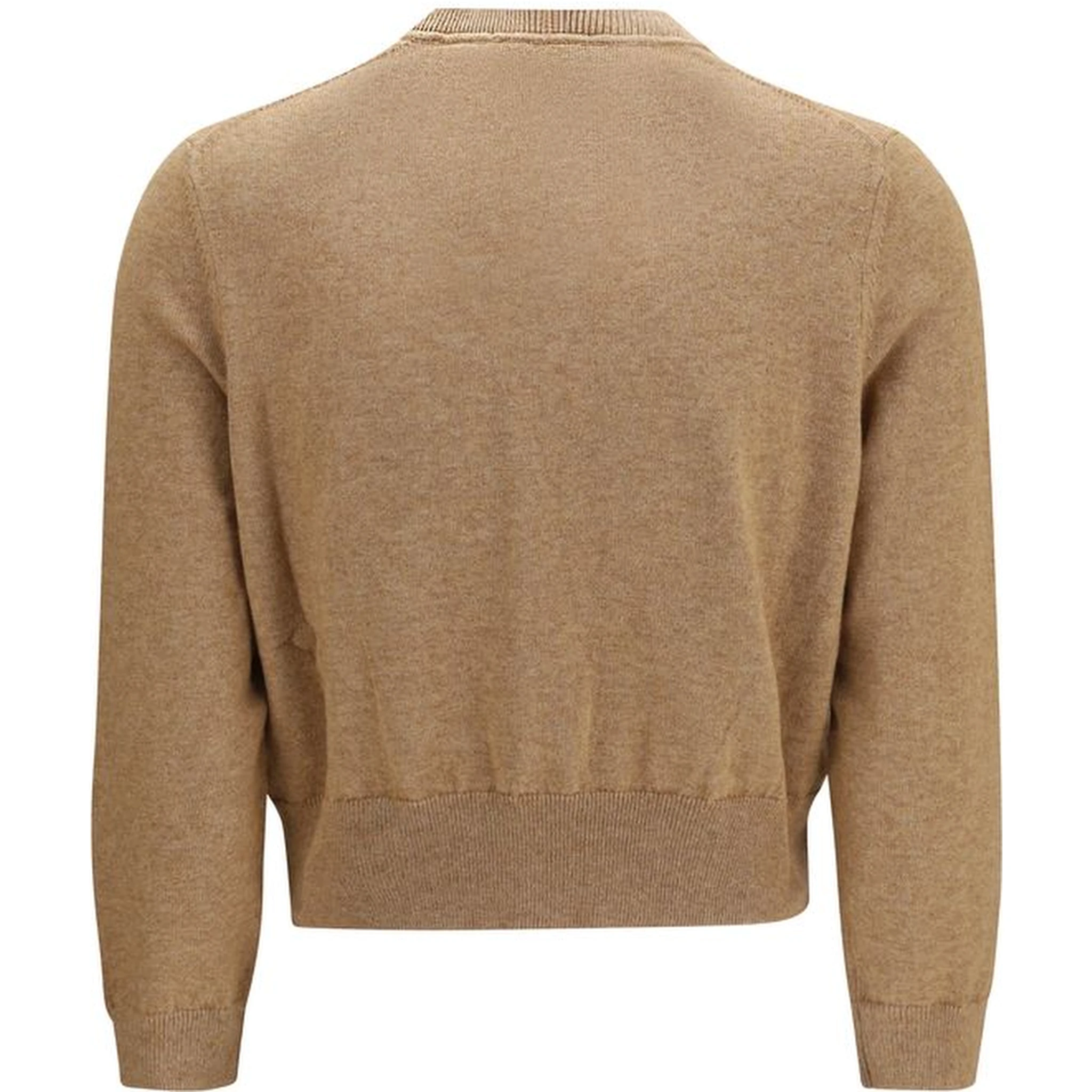 Beige Cotton Cardigan