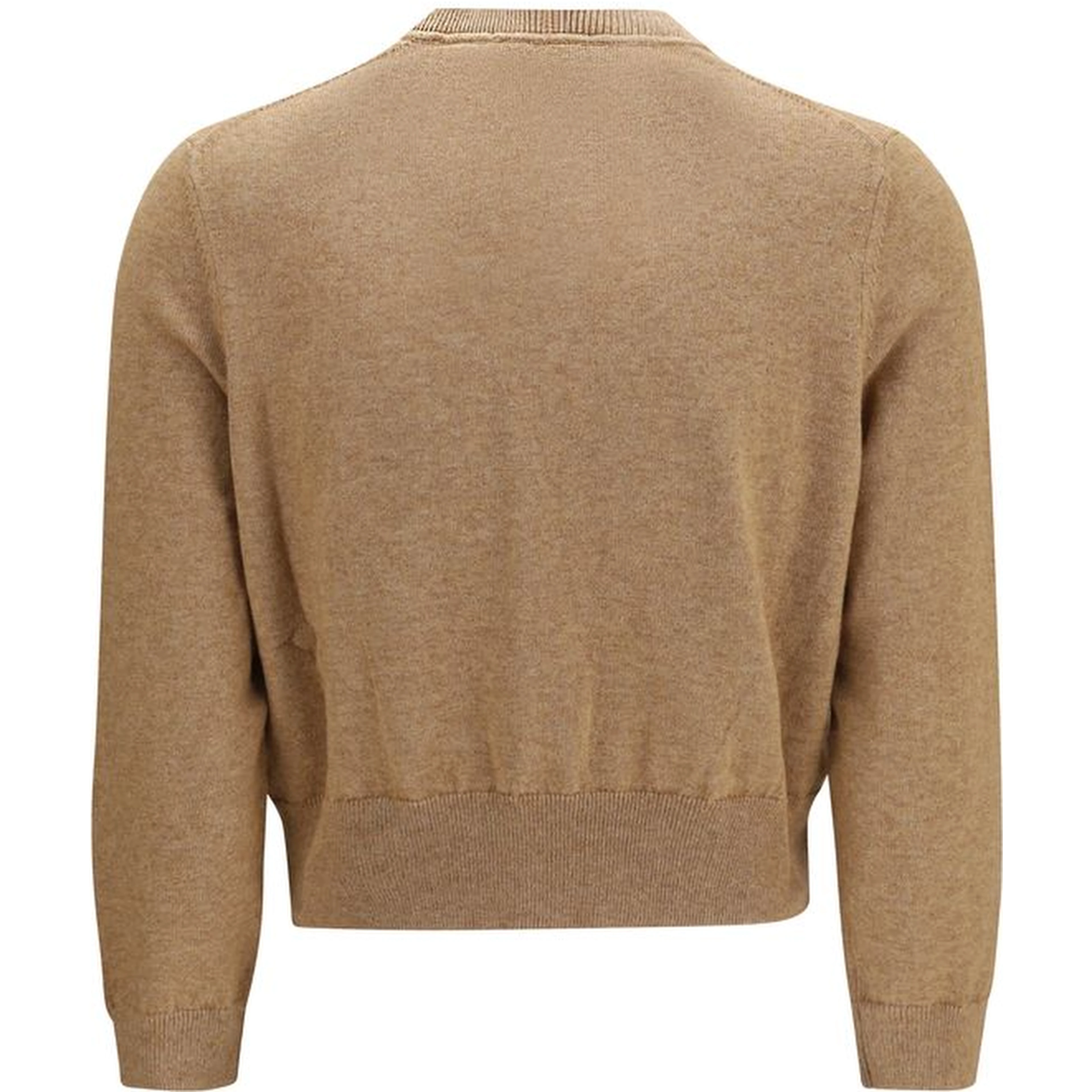Beige Cotton Cardigan