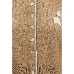 Beige Cotton Cardigan