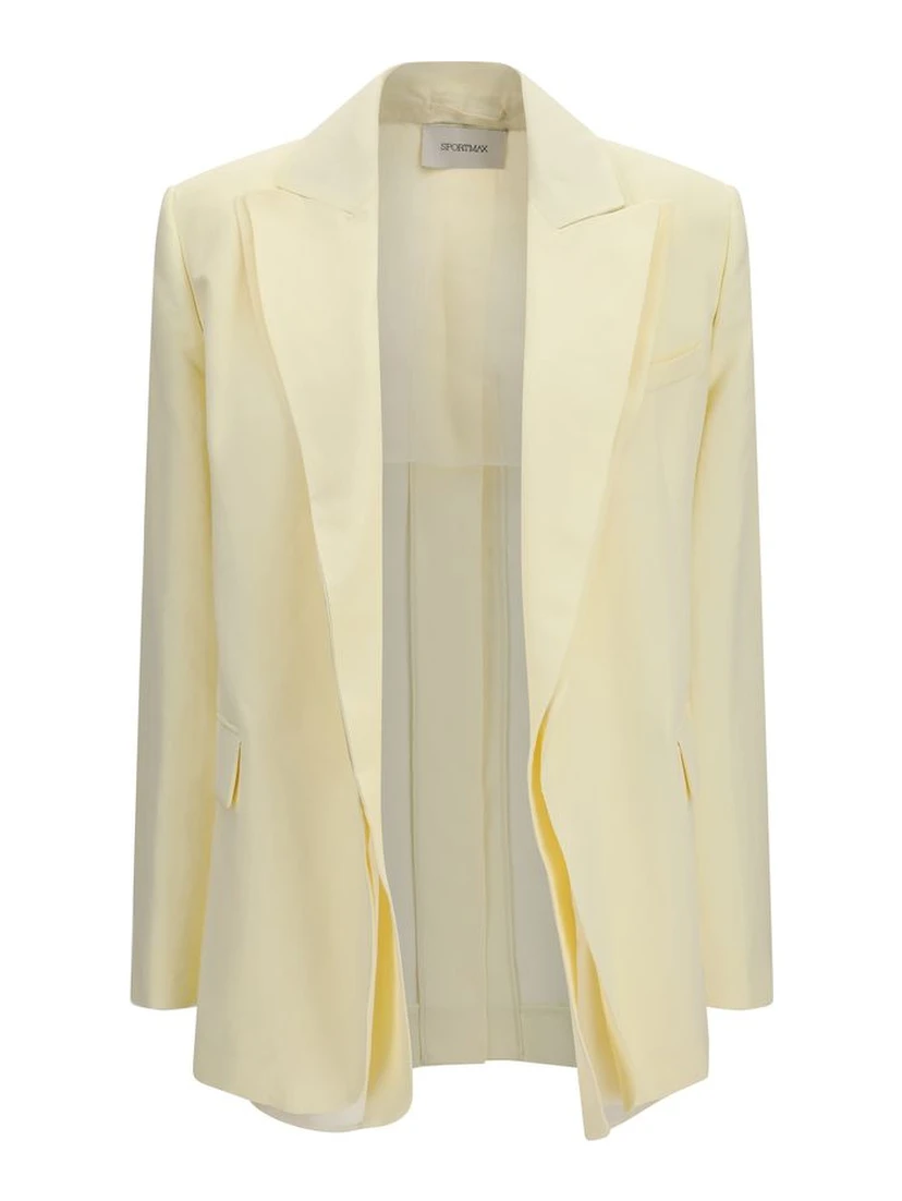 Bicolor Viscose Blazer