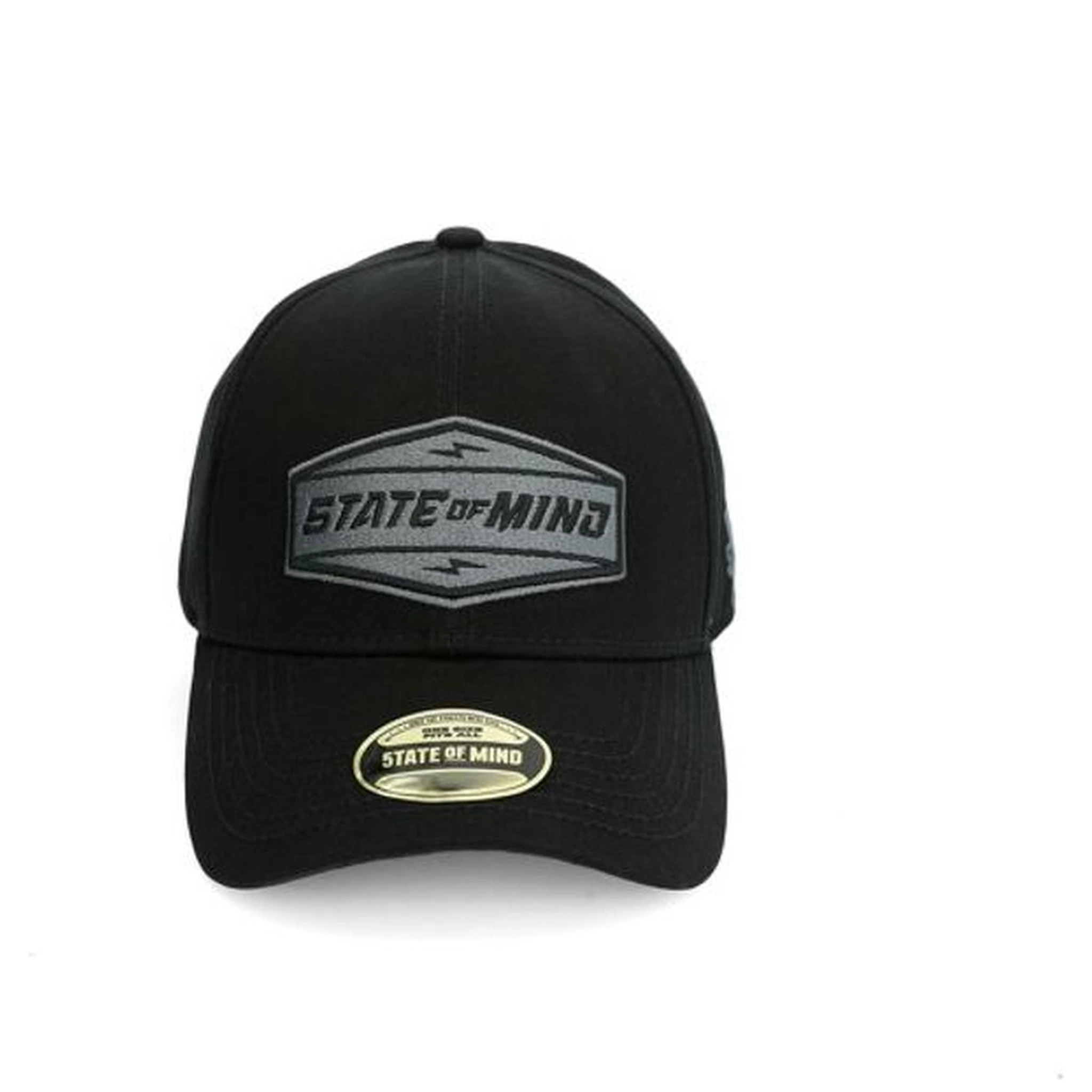 Black Cotton Cap (Baseball Hat)