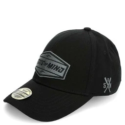 Black Cotton Cap (Baseball Hat)