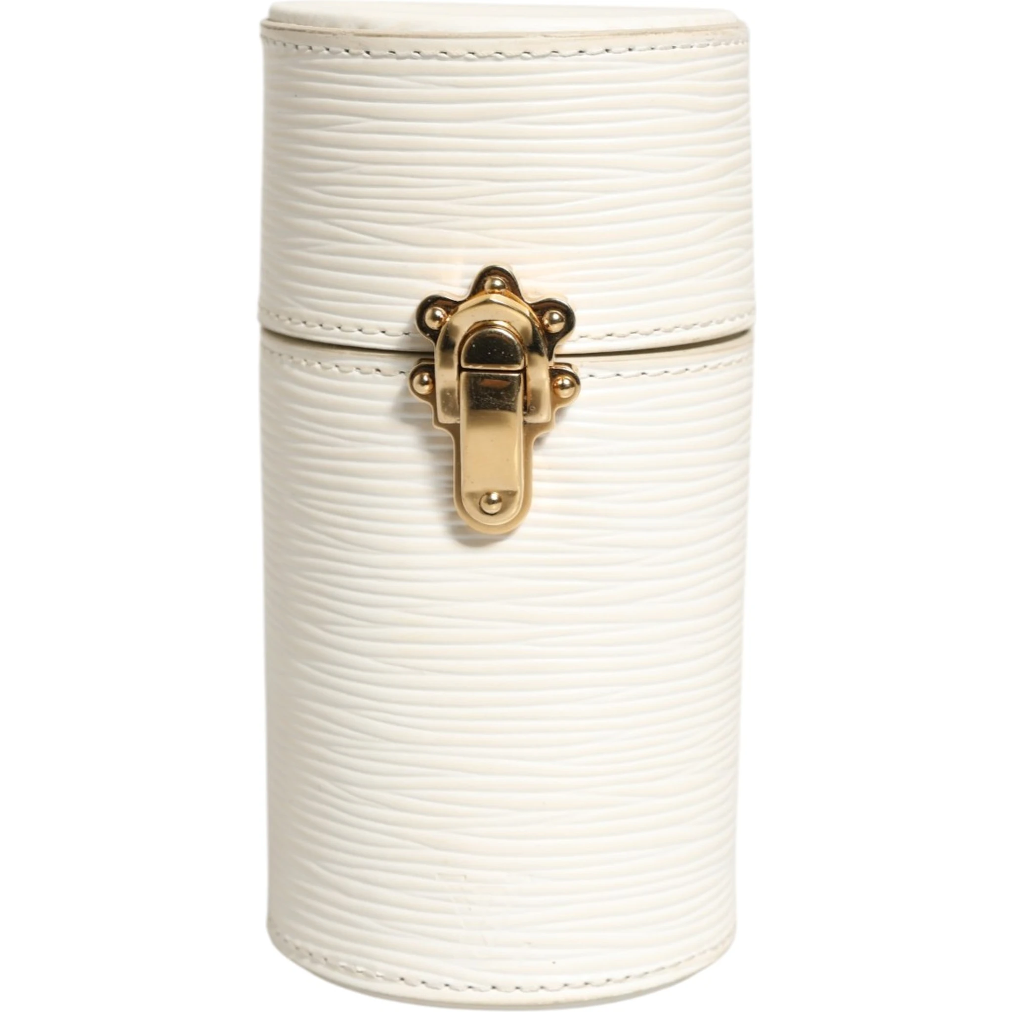 Travel Case White Epi Leather