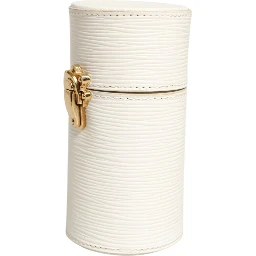Travel Case White Epi Leather