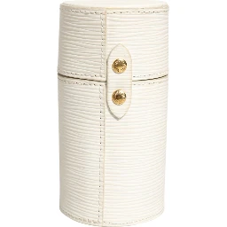 Travel Case White Epi Leather