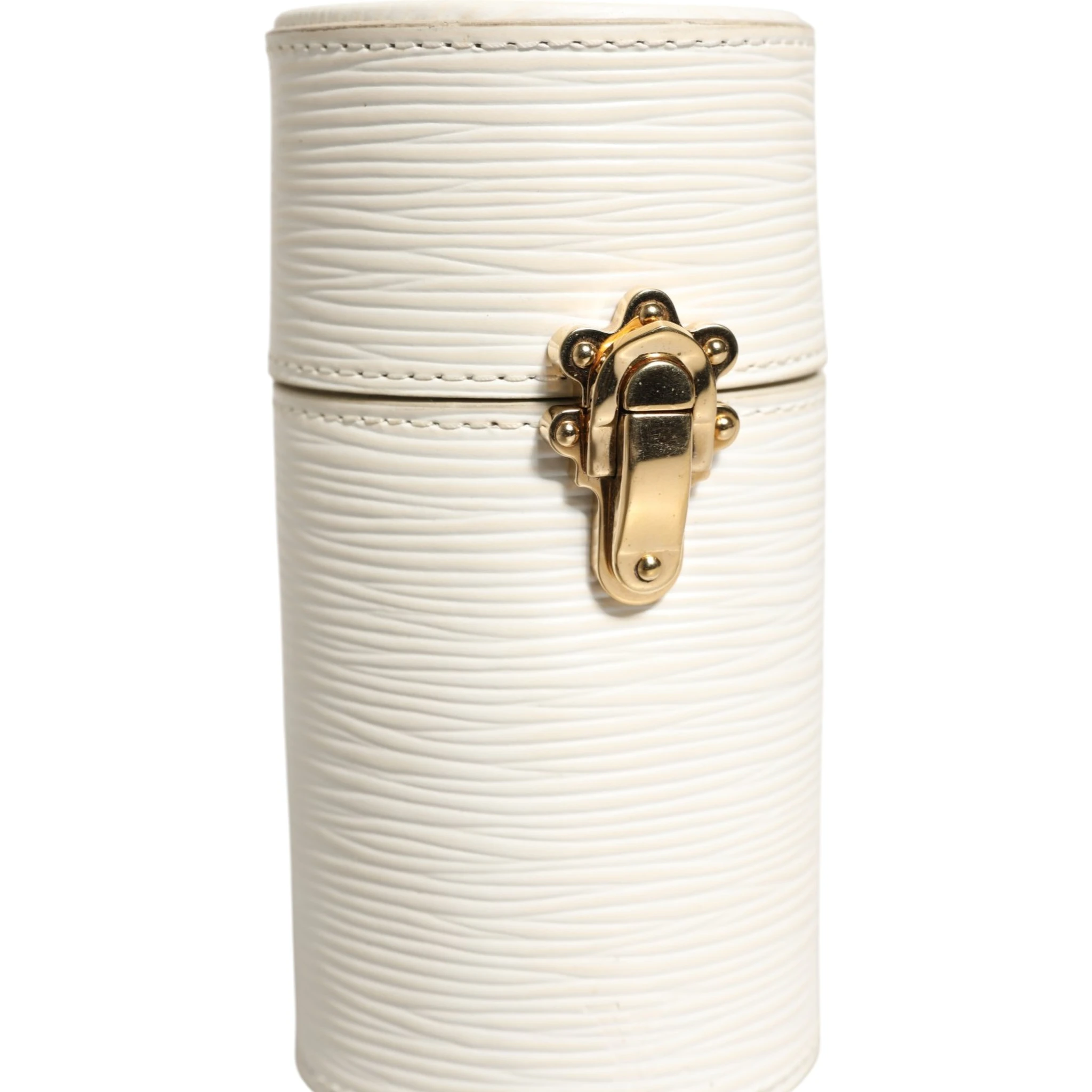 Travel Case White Epi Leather