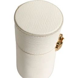 Travel Case White Epi Leather