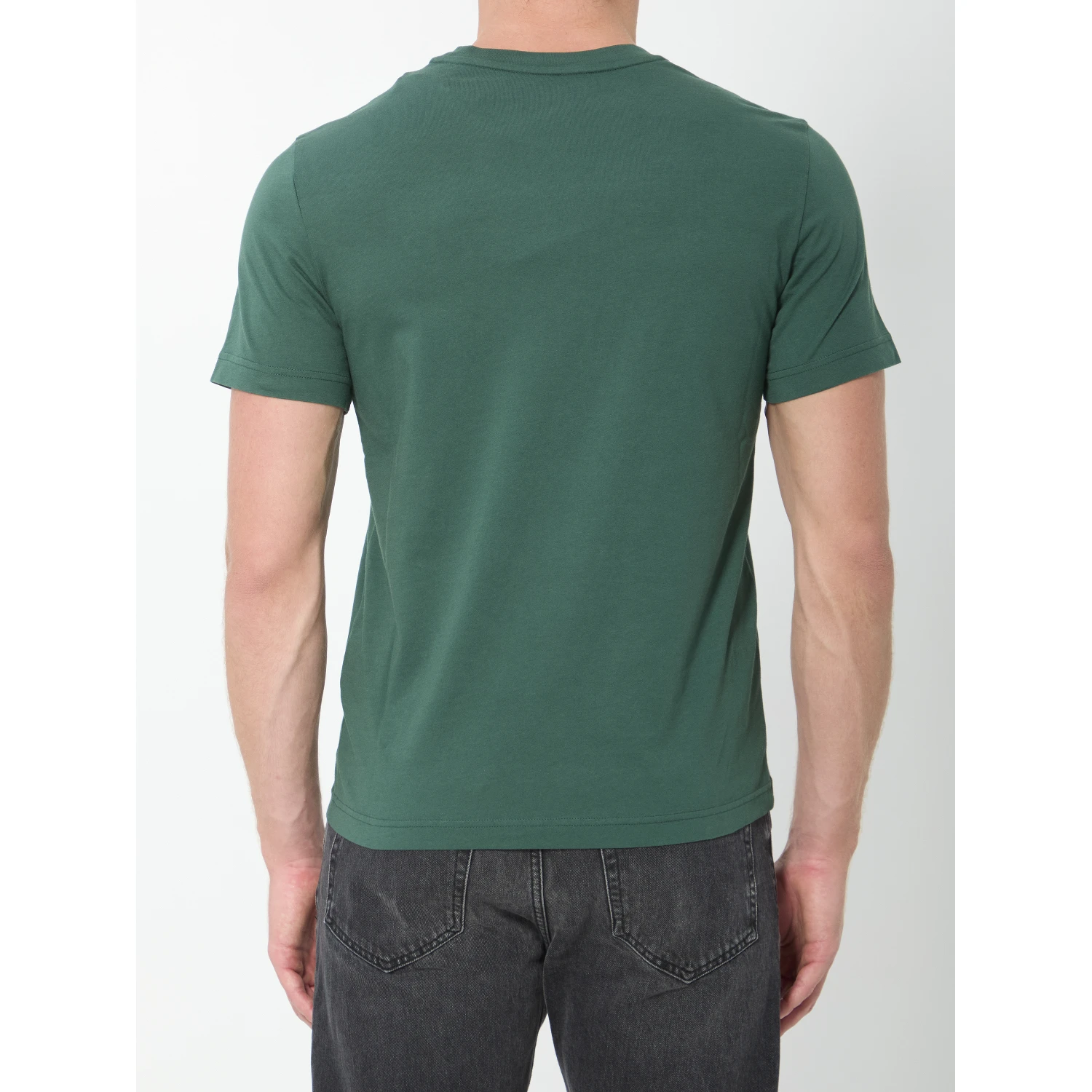 Cotton T-shirt with tricolor logo
