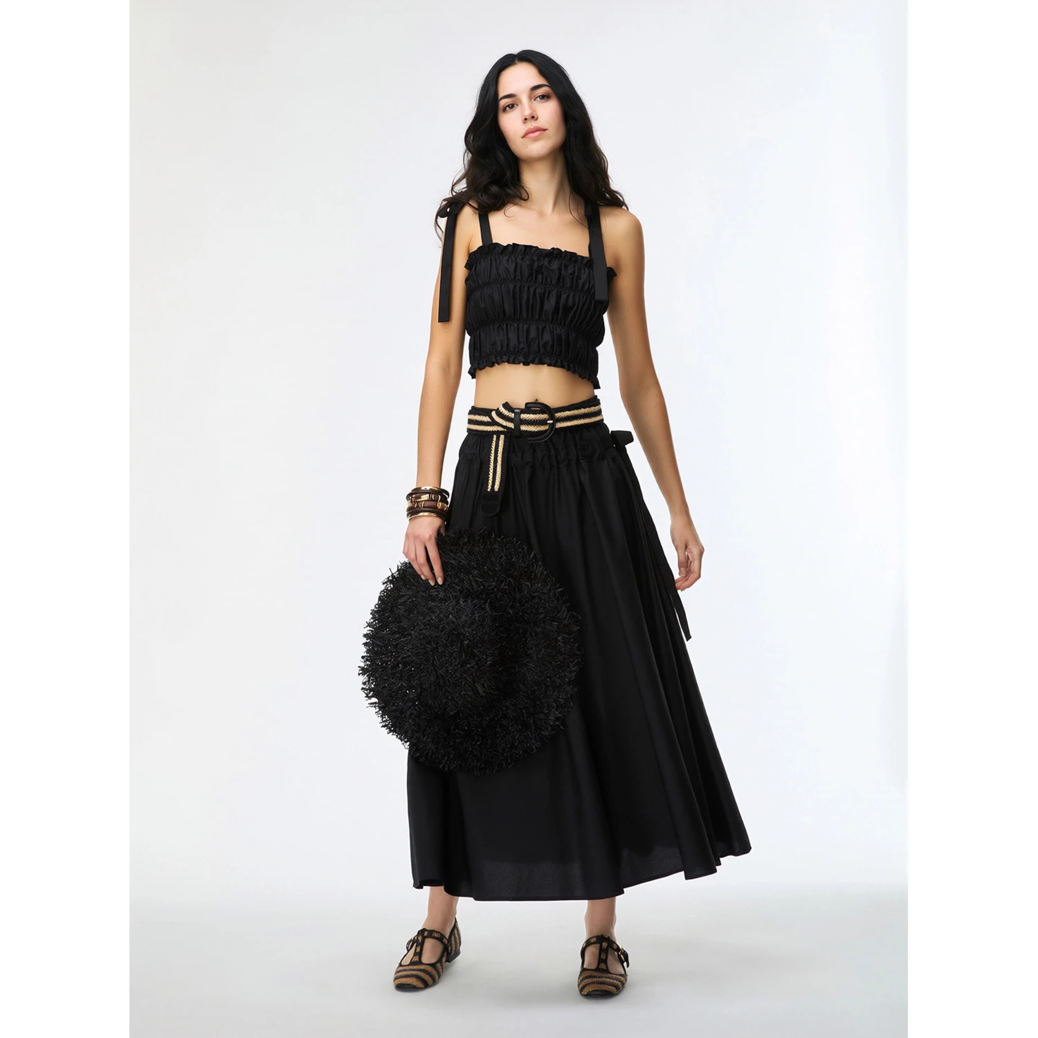 AND BLUES  IBLPANFILLO skirt