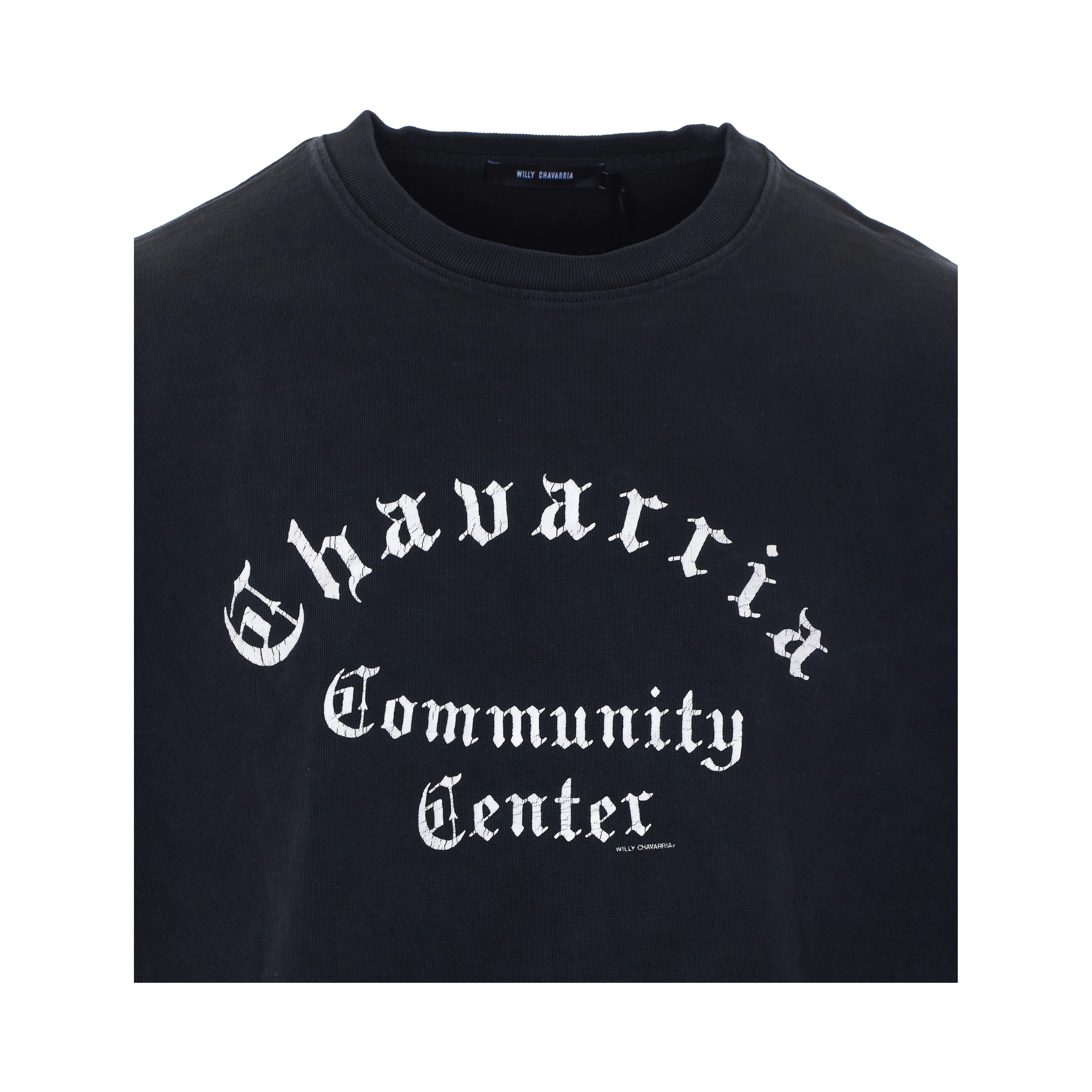 WILLY CHAVARRIA T-shirts and Polos Black