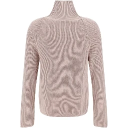 Multicolor Cotton Turtleneck