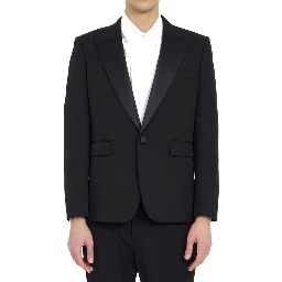 Black Wool Blazer