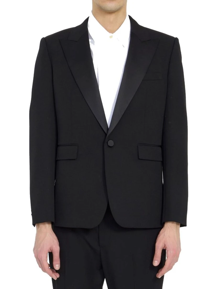 Black Wool Blazer