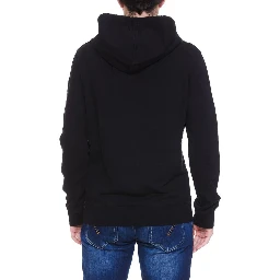 سويت شيرت قطني أسود