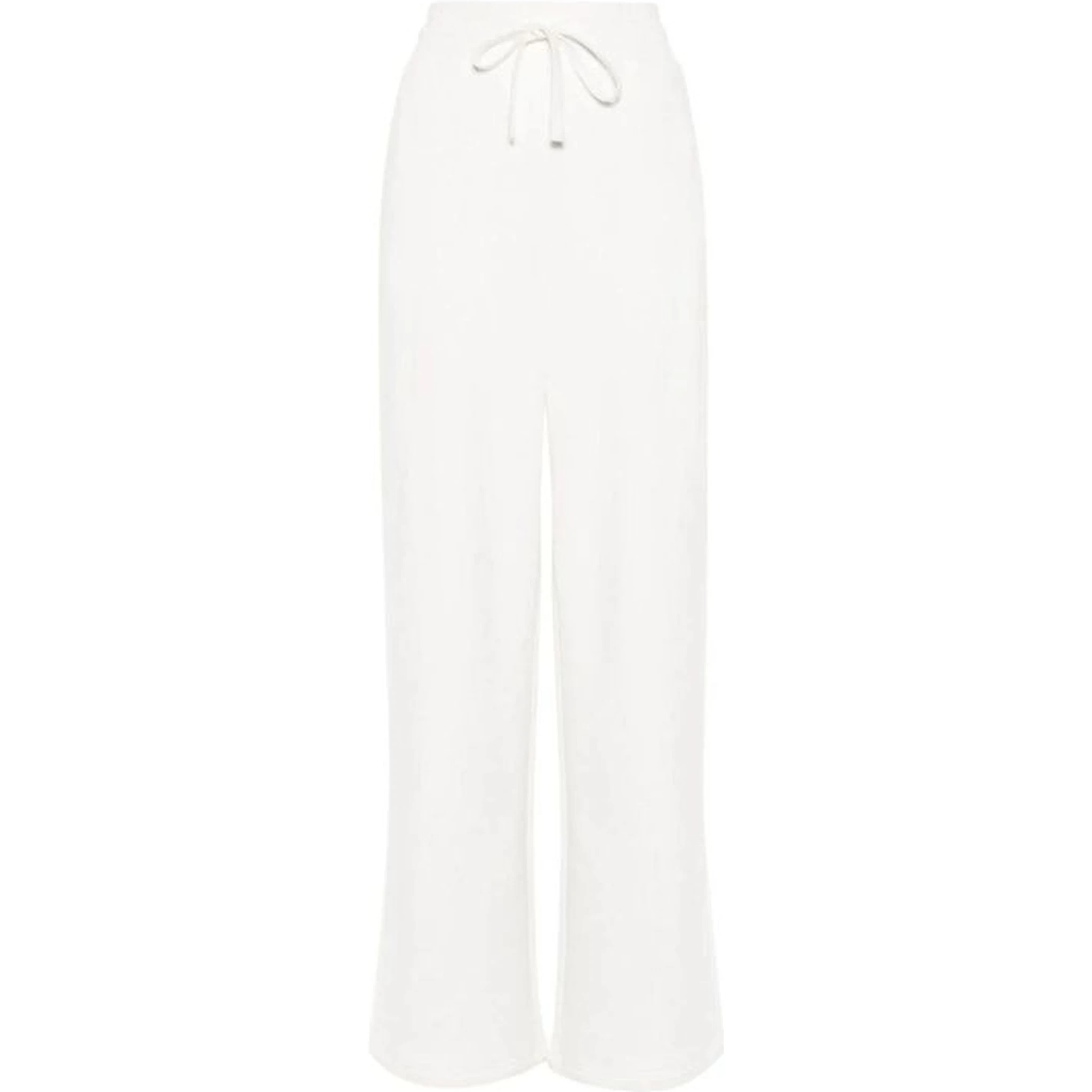 White Cotton Joggers (Workout Pants)