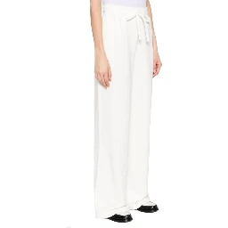 White Cotton Joggers (Workout Pants)