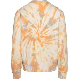 Orange Cotton Sweatshirt