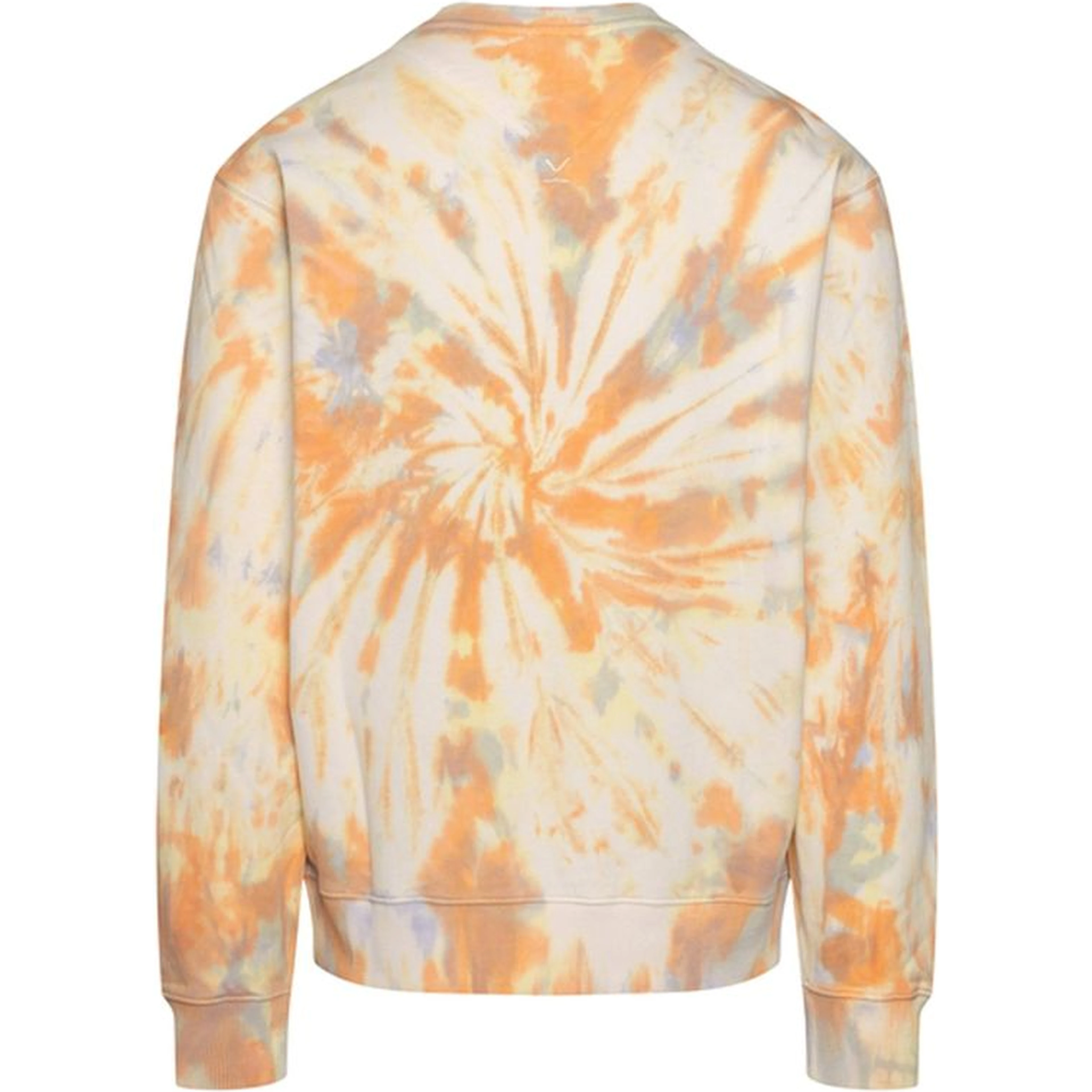 Orange Cotton Sweatshirt