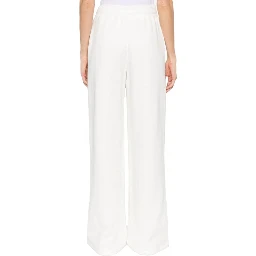 White Cotton Joggers (Workout Pants)