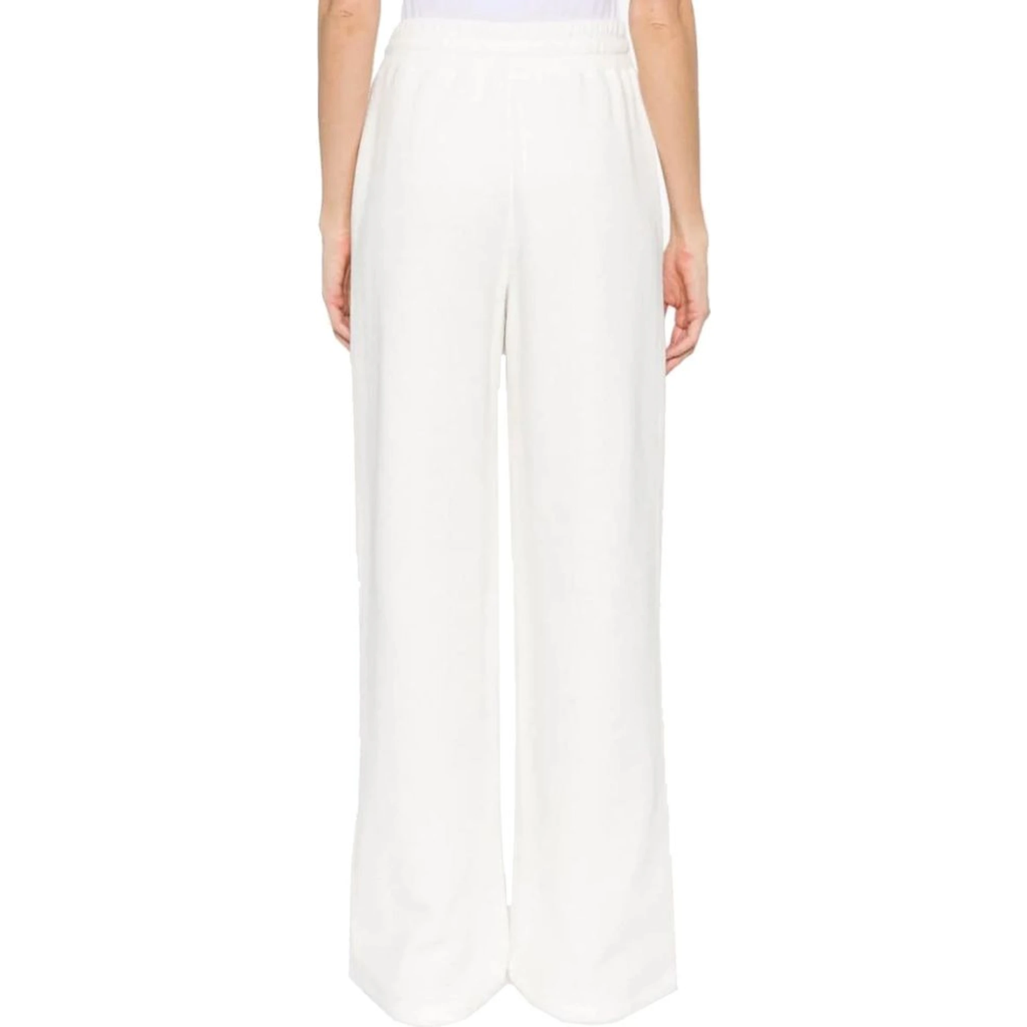 White Cotton Joggers (Workout Pants)