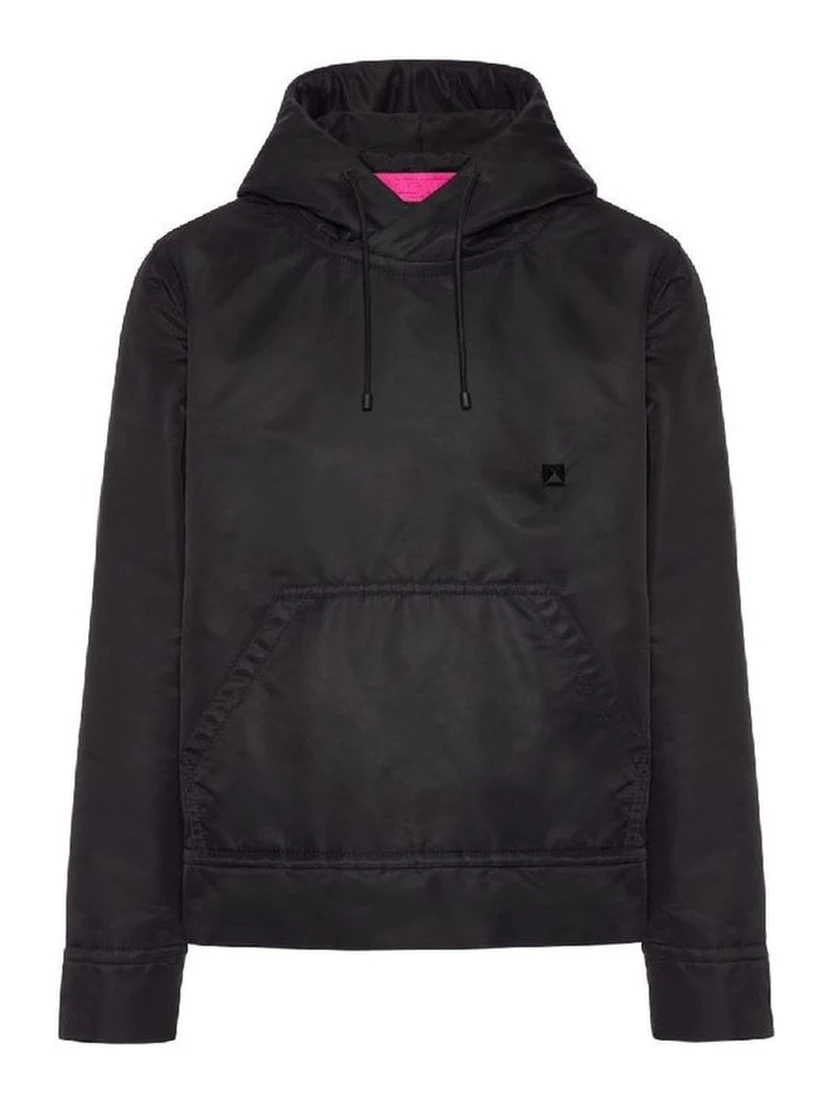 Black Nylon Shell Jacket