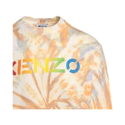 Orange Cotton Sweatshirt