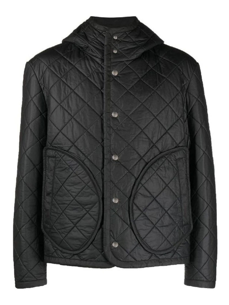 Black Polyester Shell Jacket