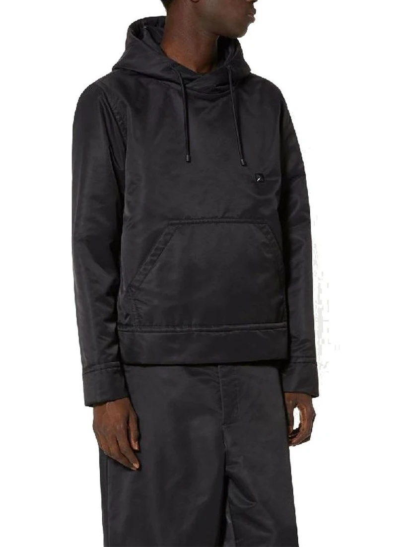 Black Nylon Shell Jacket