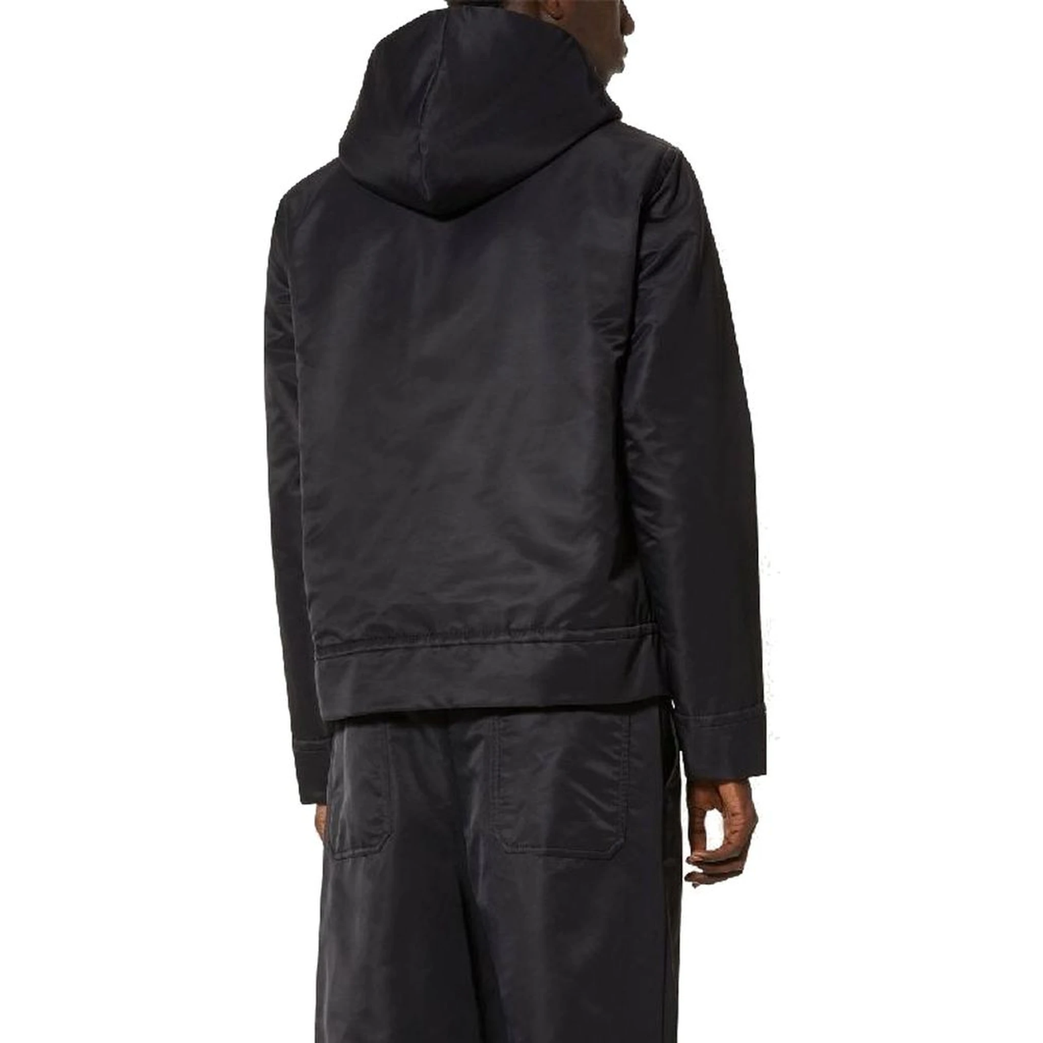 Black Nylon Shell Jacket