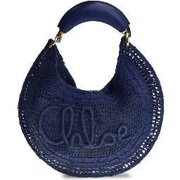 Black Raffia Shoulder Bag