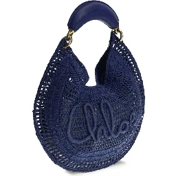 Black Raffia Shoulder Bag