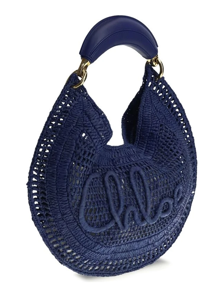 Black Raffia Shoulder Bag alternative