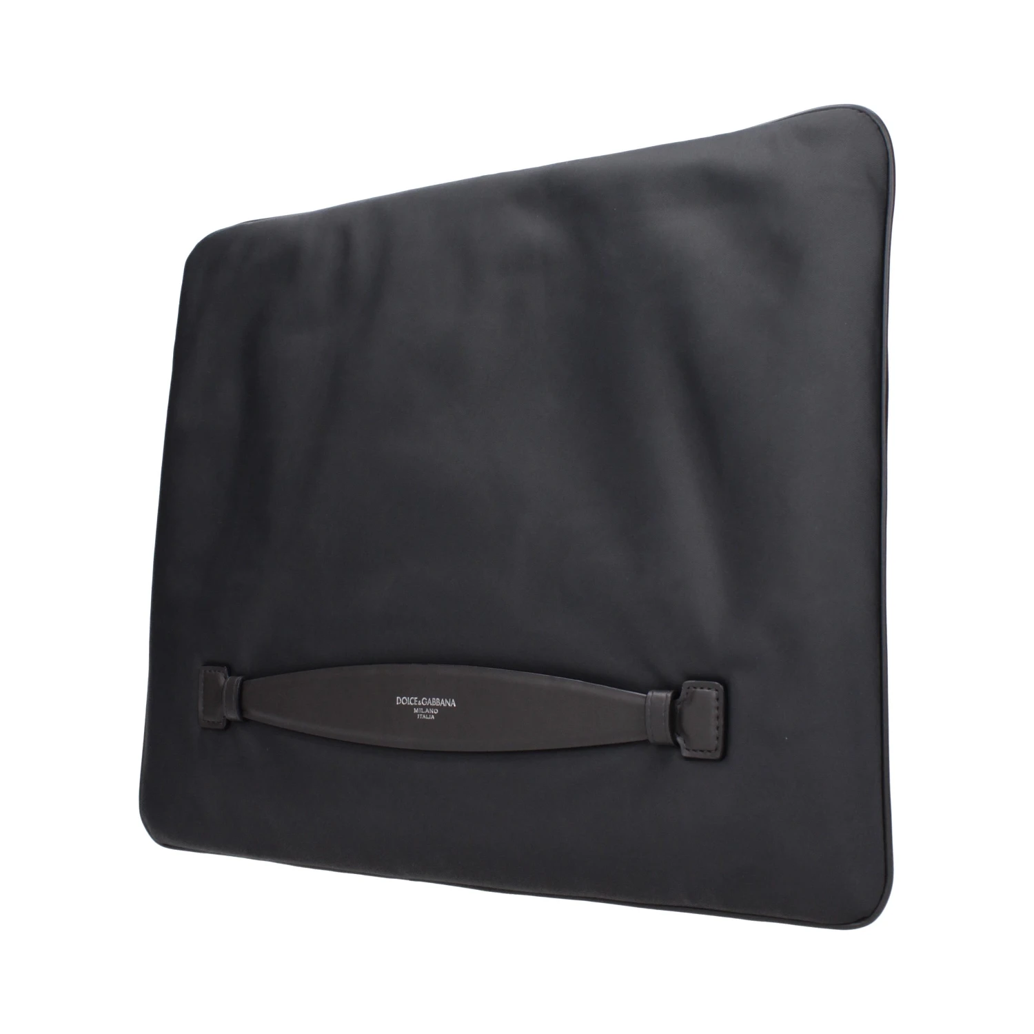 Gray Fabric Clutch Bag