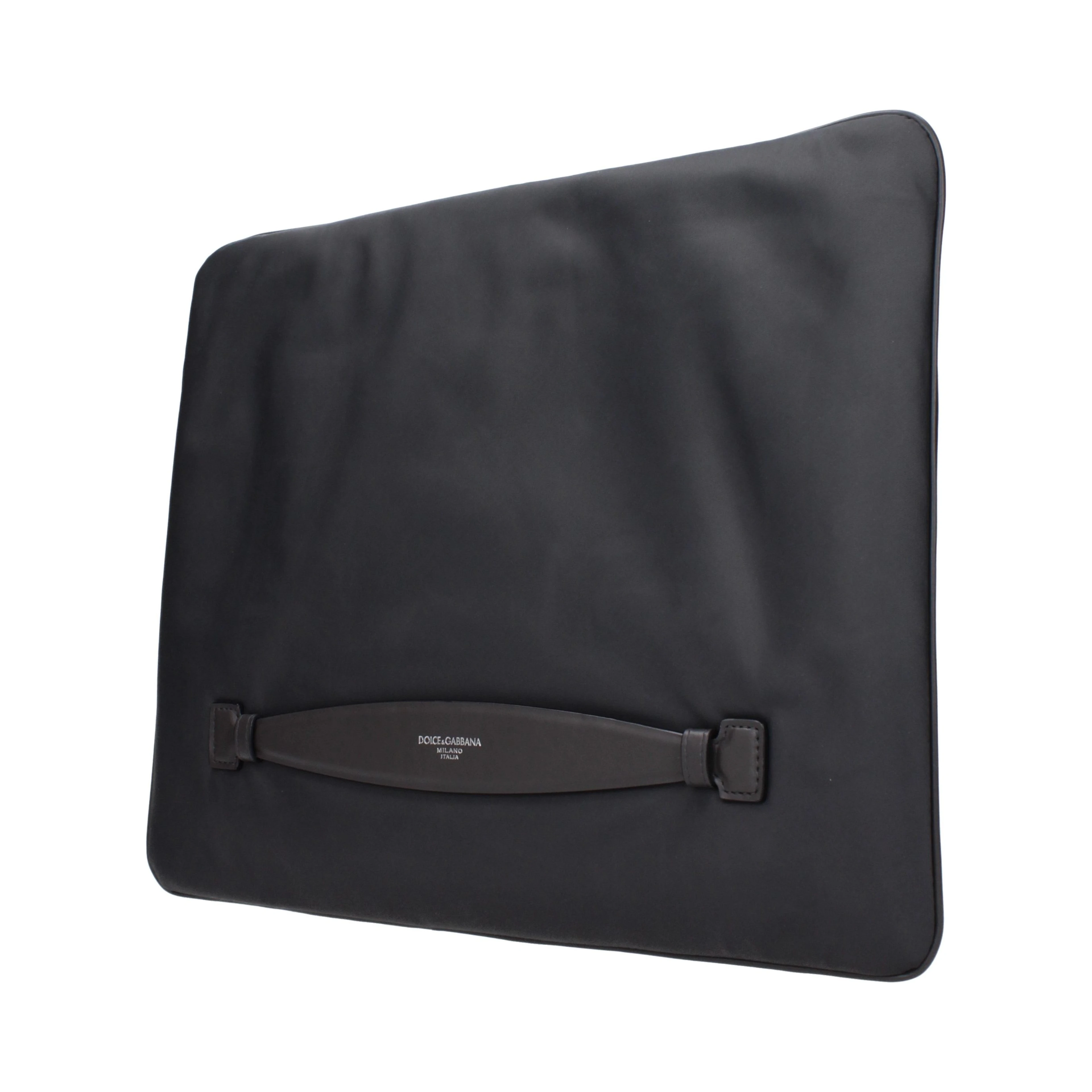 Gray Fabric Clutch Bag