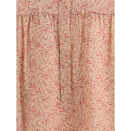 Light Pink Silk Pattern Shirt
