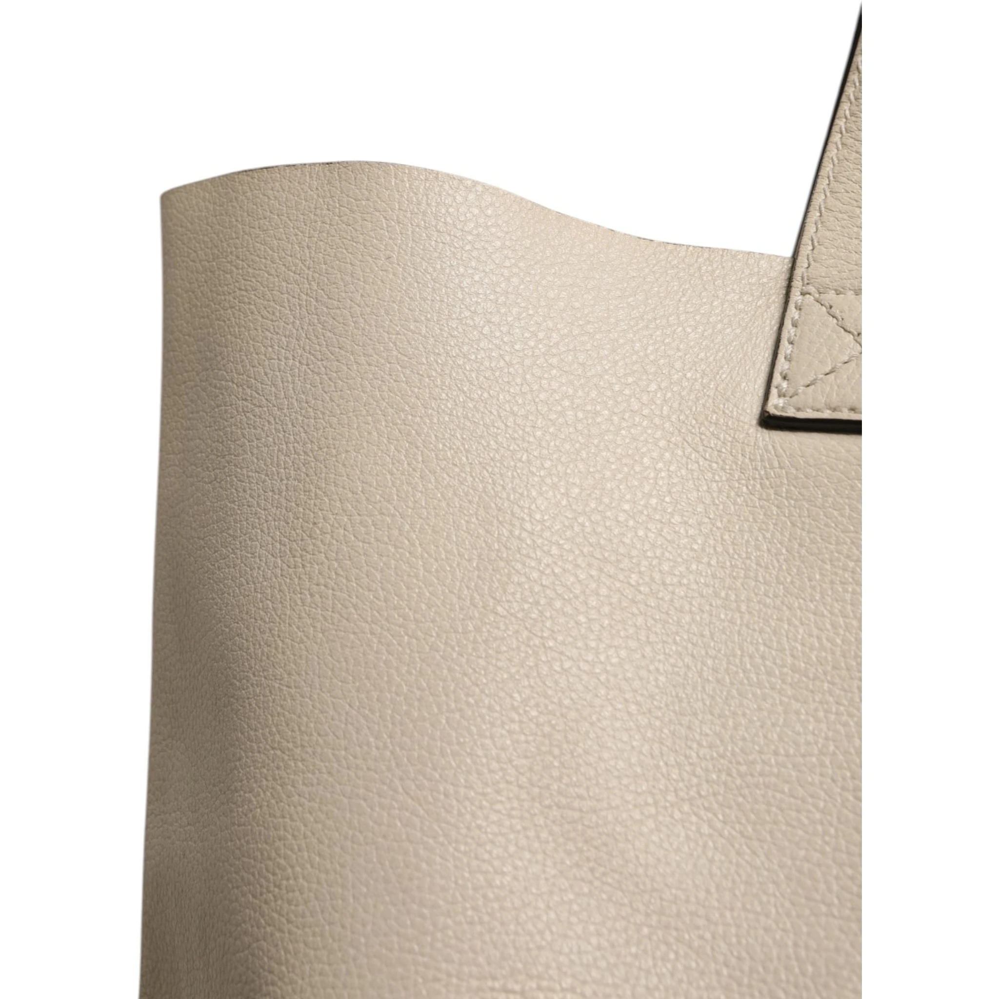 White Web Sherry Logo Print Tote Bag