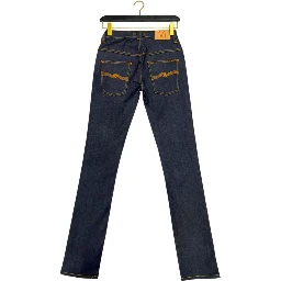 Blue Cotton Women's Jeans