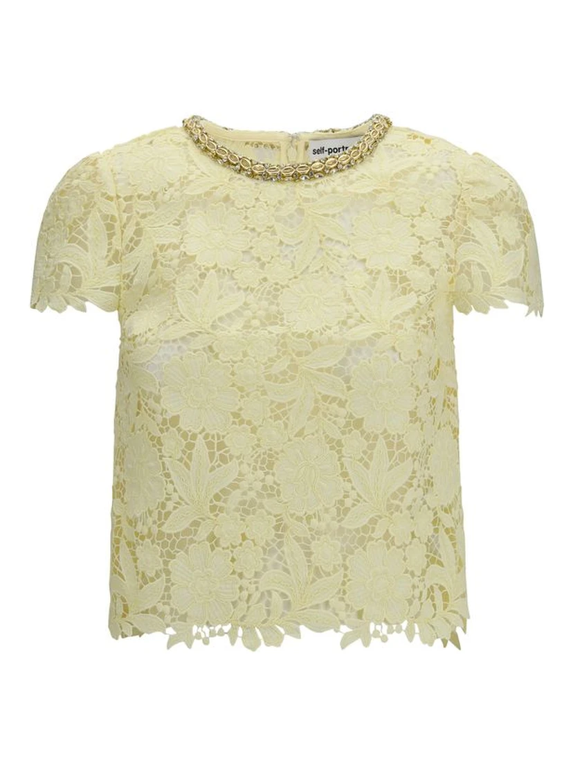 Bicolor Polyester Blouse