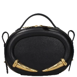 Black Leather Handbag