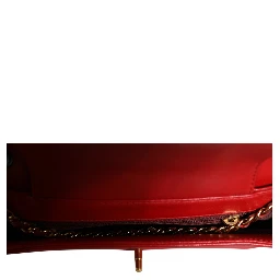 Burgundy Sheepskin Quilted Leather Mademoiselle Flap Bag