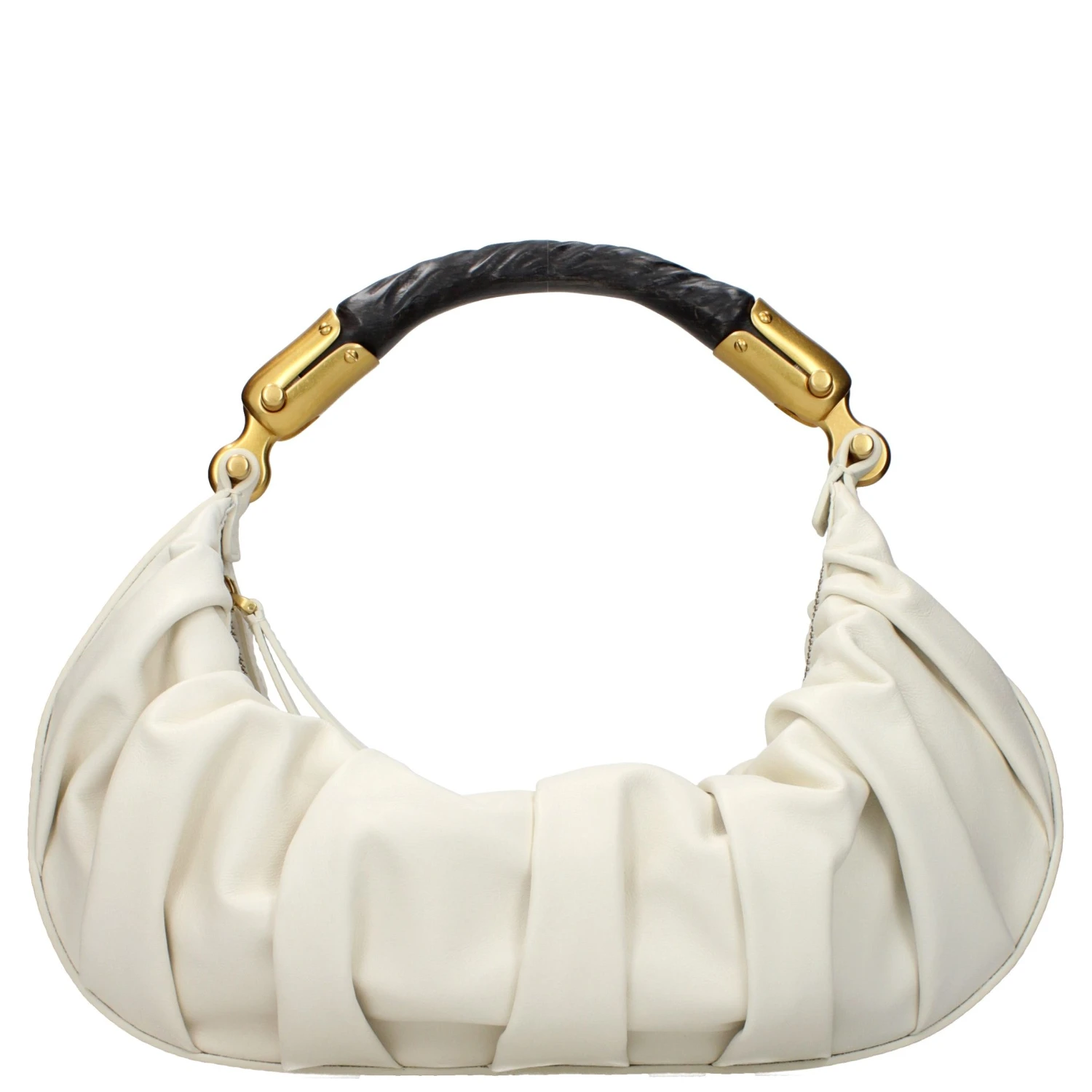 Beige Leather Handbag