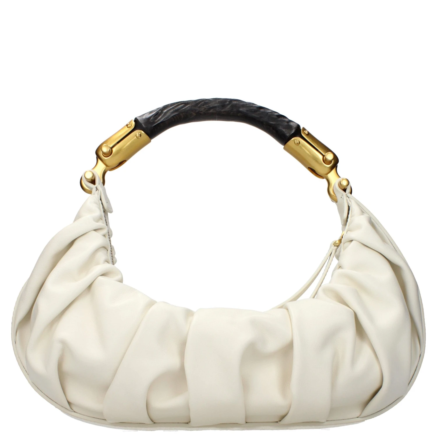 Beige Leather Handbag