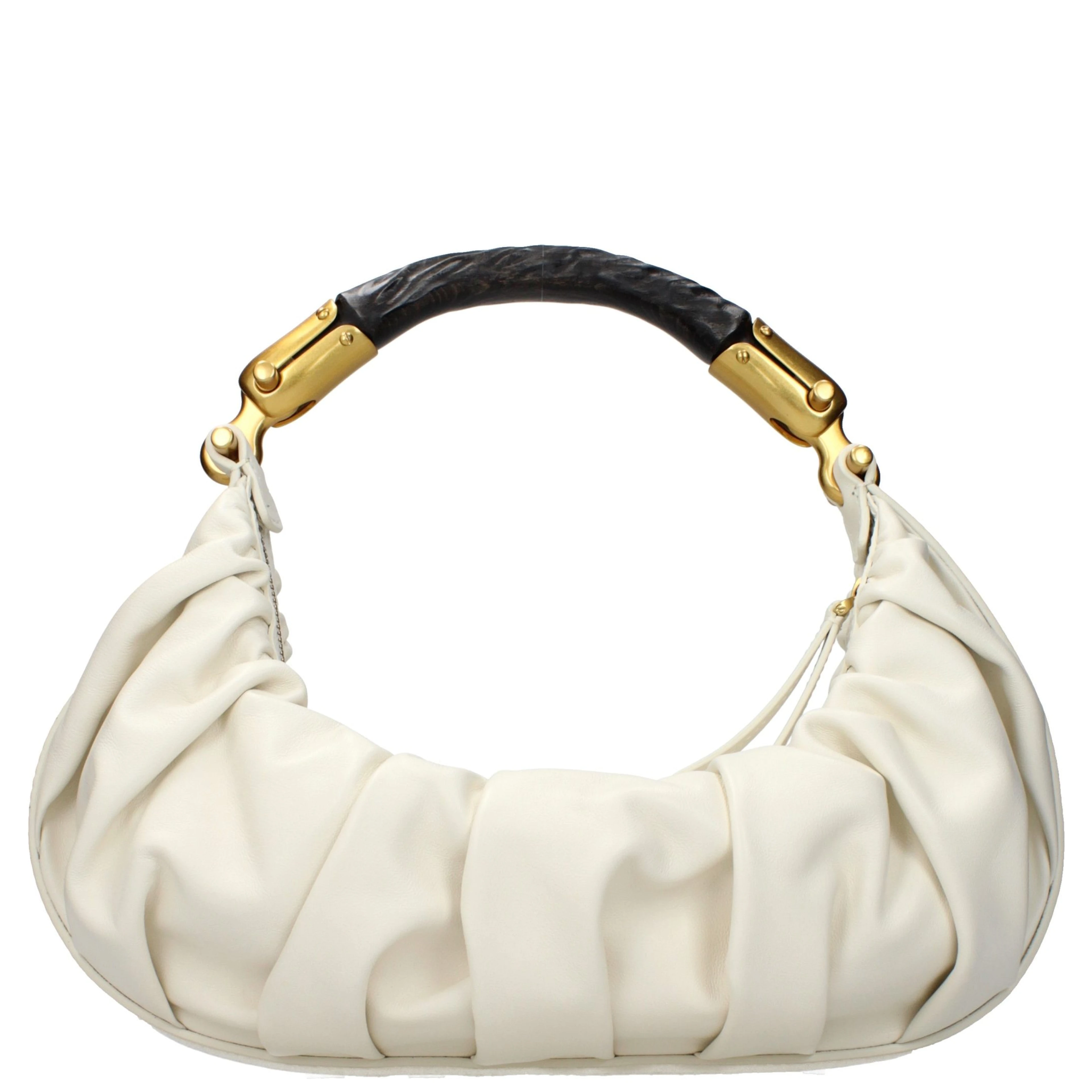 Beige Leather Handbag