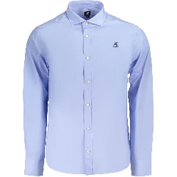 Azzurro Cotton Men's Shirt